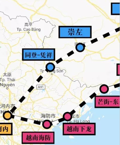 防东铁路最新走向选址研究解读